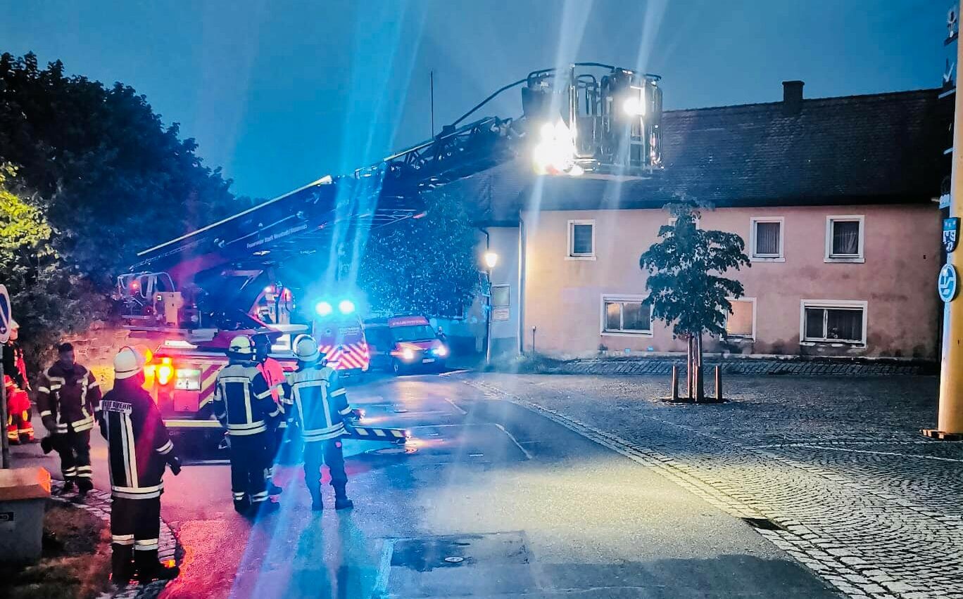 20.05.2022 – 20.00 Uhr – THL div. Unwettereinsätze – Ortsgebiet Störnstein