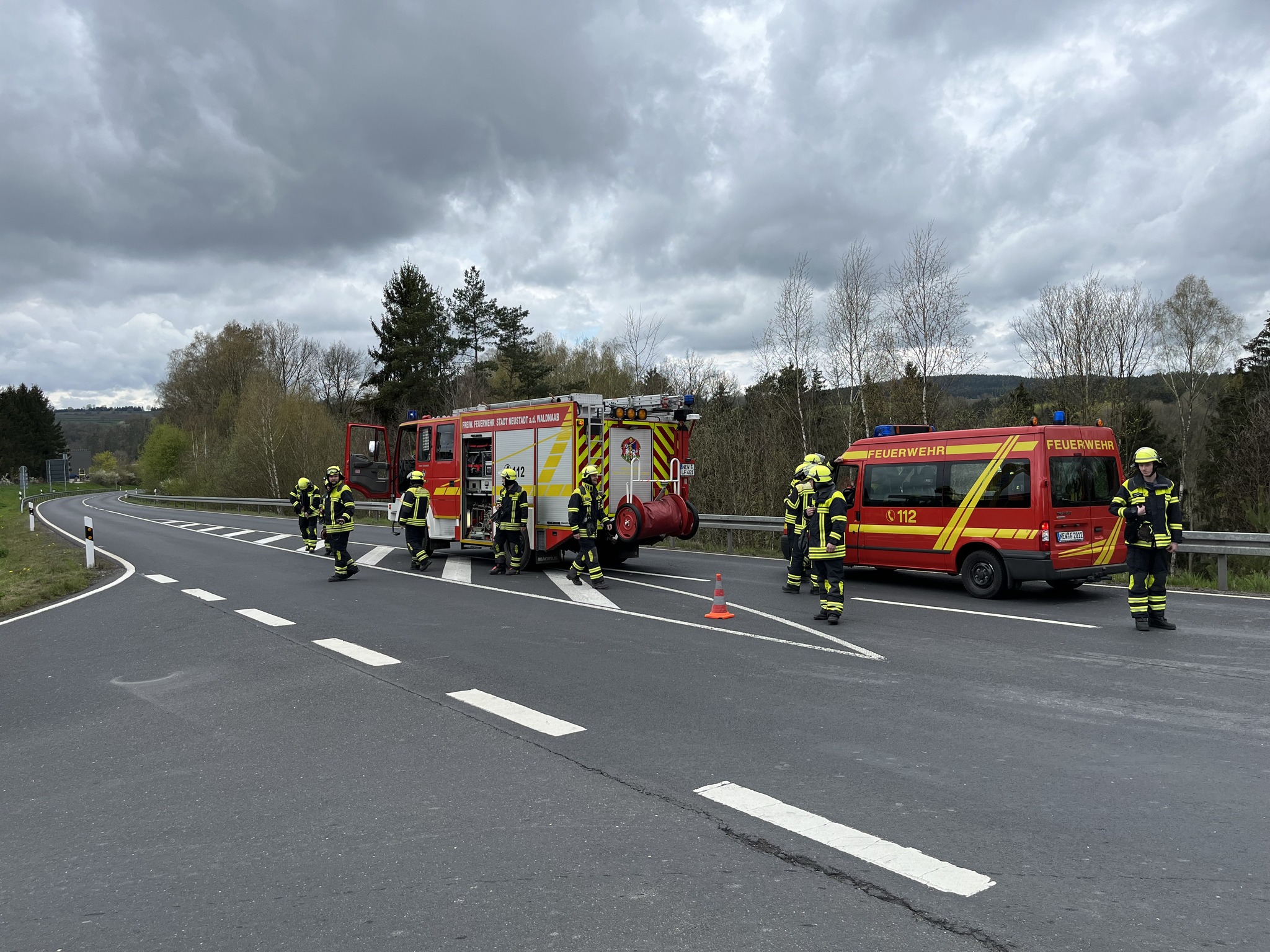 23.04.2023 – PKW-Brand beim Mühlbergtunnel