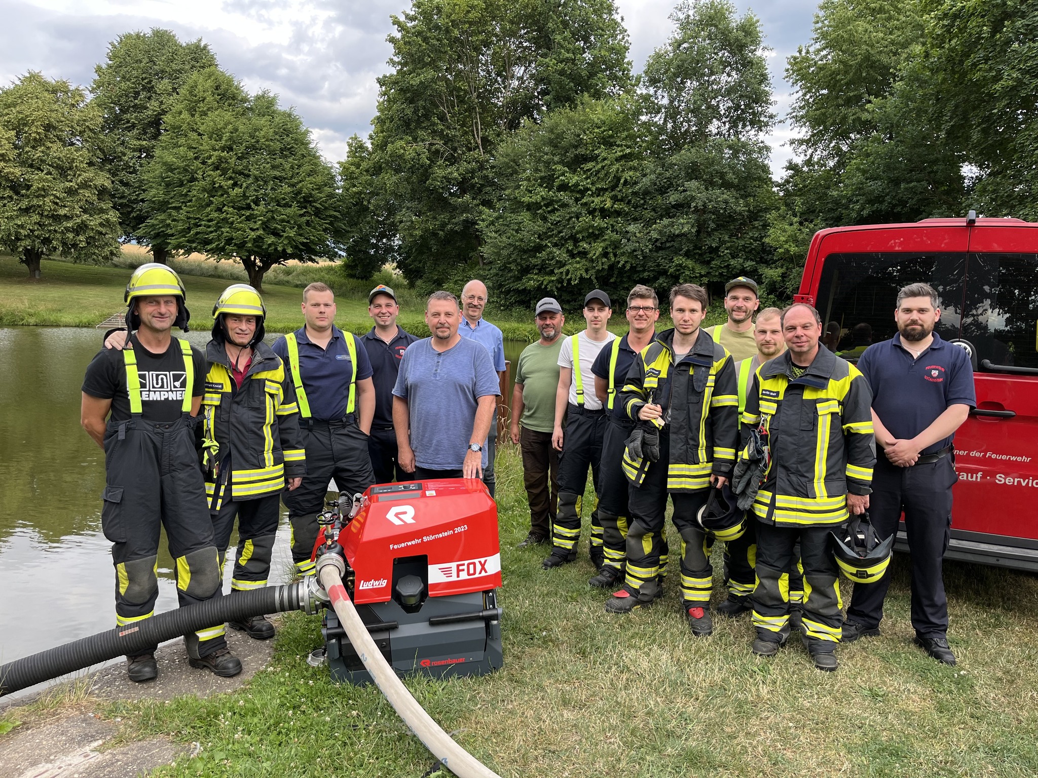 Übergabe + Einweisung Rosenbauer FOX 4