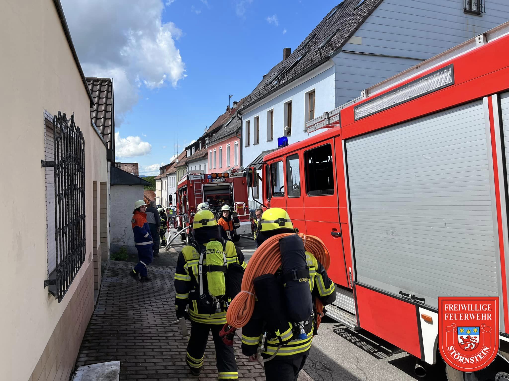 09.08.2023 – 14.48 Uhr – B3 Person Gebäude/Zimmer- Floß