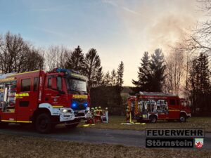 Brand Gartenhütte